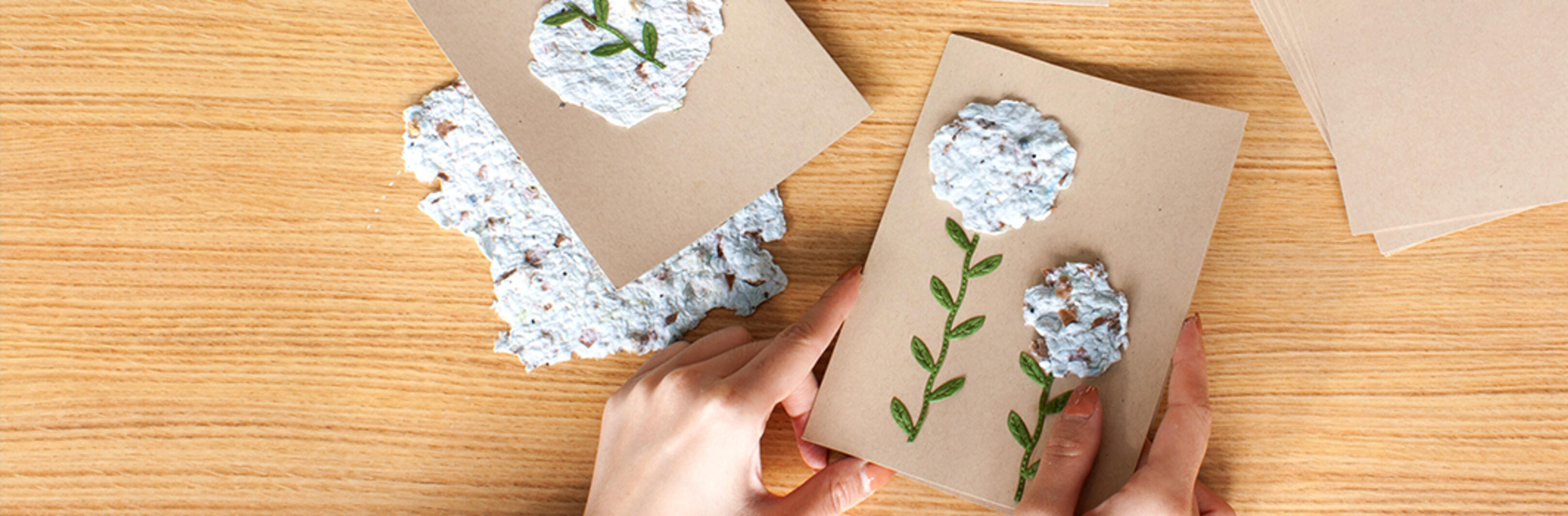 How to make your own paper handmade seed paper instructions paper